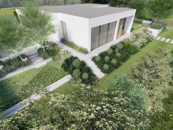 Projekt OGRODU 50% taniej z New-Garden